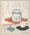cosas de té Totoya Hokkei japonés